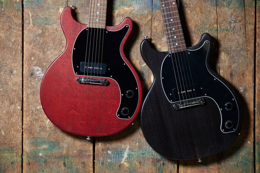 Gibson Les Paul Special Tribute P90 Modern 2020 Ht Rw - Vintage Cherry Satin - Single-Cut-E-Gitarre - Variation 4