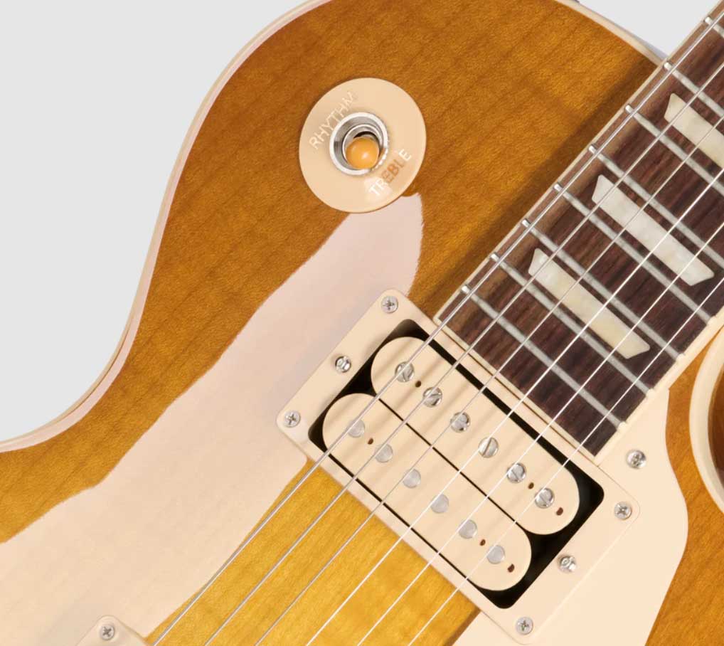 Gibson Les Paul Standard 50s Double Trouble Original Usa 2h Ht Rw - Vintage Honey Burst - Single-Cut-E-Gitarre - Variation 1
