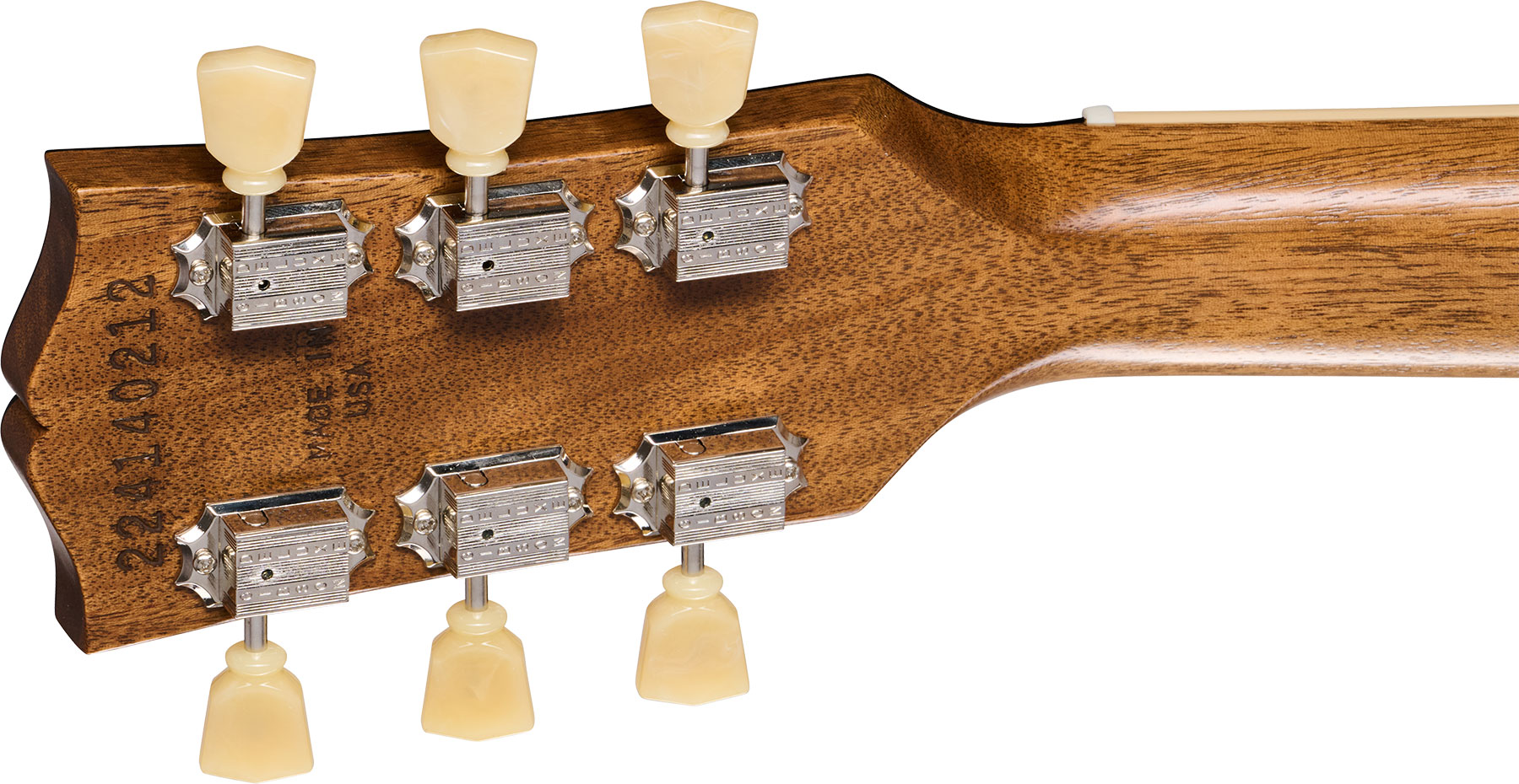 Gibson Les Paul Standard 50s Faded 2h Burstbucker Ht Rw - Vintage Tobacco Burst - Single-Cut-E-Gitarre - Variation 4