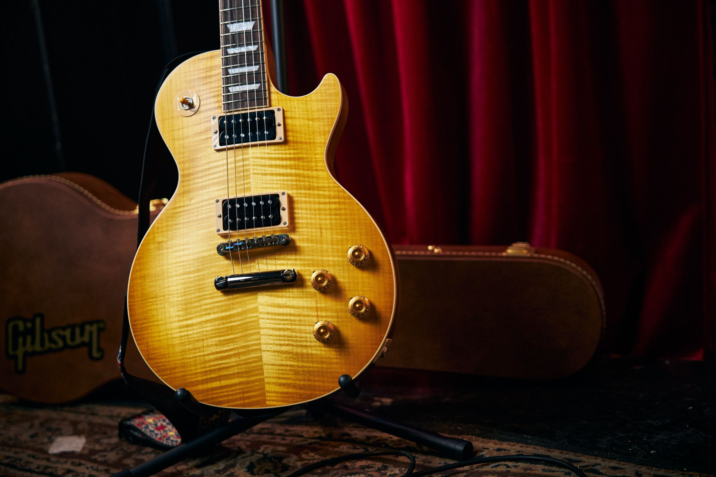 Gibson Les Paul Standard 50s Faded Original 2h Ht Rw - Vintage Honey Burst - Single-Cut-E-Gitarre - Variation 5