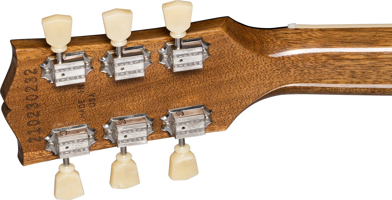 Gibson Les Paul Standard 50s Figured Custom Color 2h Ht Rw - Translucent Oxblood - Single-Cut-E-Gitarre - Variation 4