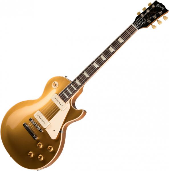 Solidbody e-gitarre Gibson Les Paul Standard '50s P90 - Gold top
