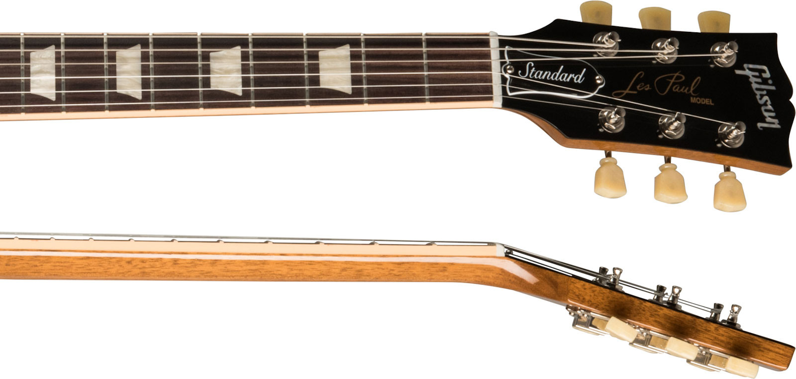 Gibson Les Paul Standard 50s P90 Original 2p90 Ht Rw - Gold Top - Single-Cut-E-Gitarre - Variation 3