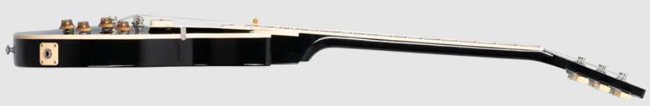 Gibson Les Paul Standard 50s P90 Original Ltd 2p90 Ht Rw - Ebony - Single-Cut-E-Gitarre - Variation 2