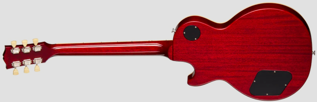 Gibson Les Paul Standard 50s Plain Top Original Usa 2h Ht Rw - Dark Cherry Sunburst - Single-Cut-E-Gitarre - Variation 1