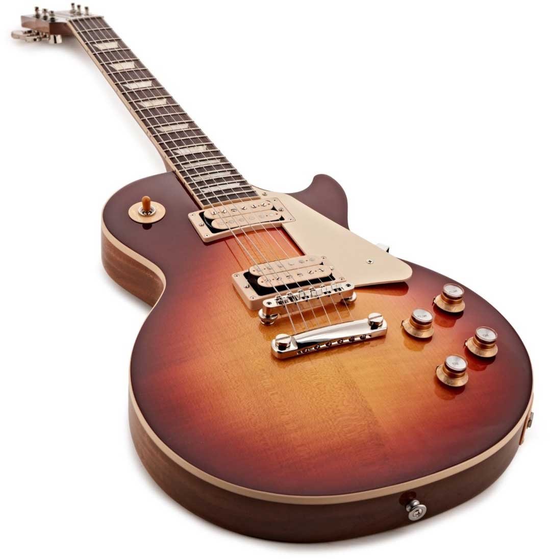 Gibson Les Paul Standard 60s Double Trouble Original Usa 2h Ht Rw - Vintage Bourbon Burst - Single-Cut-E-Gitarre - Variation 2