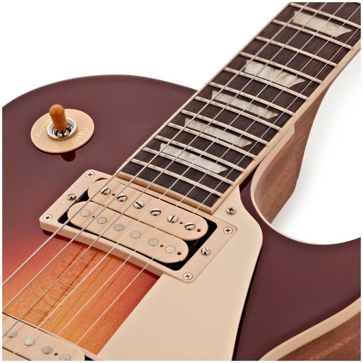 Gibson Les Paul Standard 60s Double Trouble Original Usa 2h Ht Rw - Vintage Bourbon Burst - Single-Cut-E-Gitarre - Variation 4