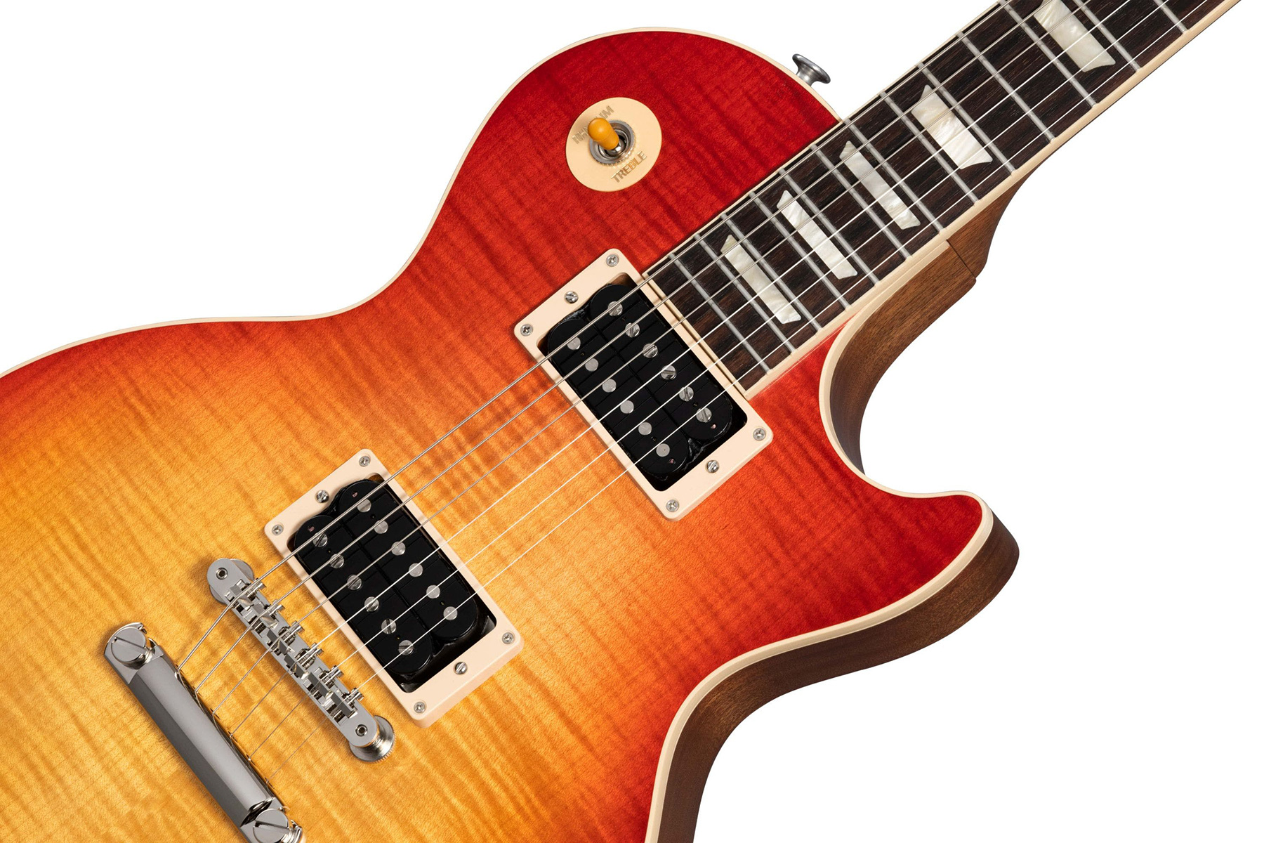 Gibson Les Paul Standard 60s Faded Original 2h Ht Rw - Vintage Cherry Sunburst - Single-Cut-E-Gitarre - Variation 3