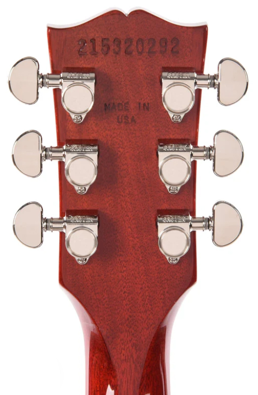 Gibson Les Paul Standard 60s Figured Original 2h Ht Rw - Tomato Soup Burst - Single-Cut-E-Gitarre - Variation 3