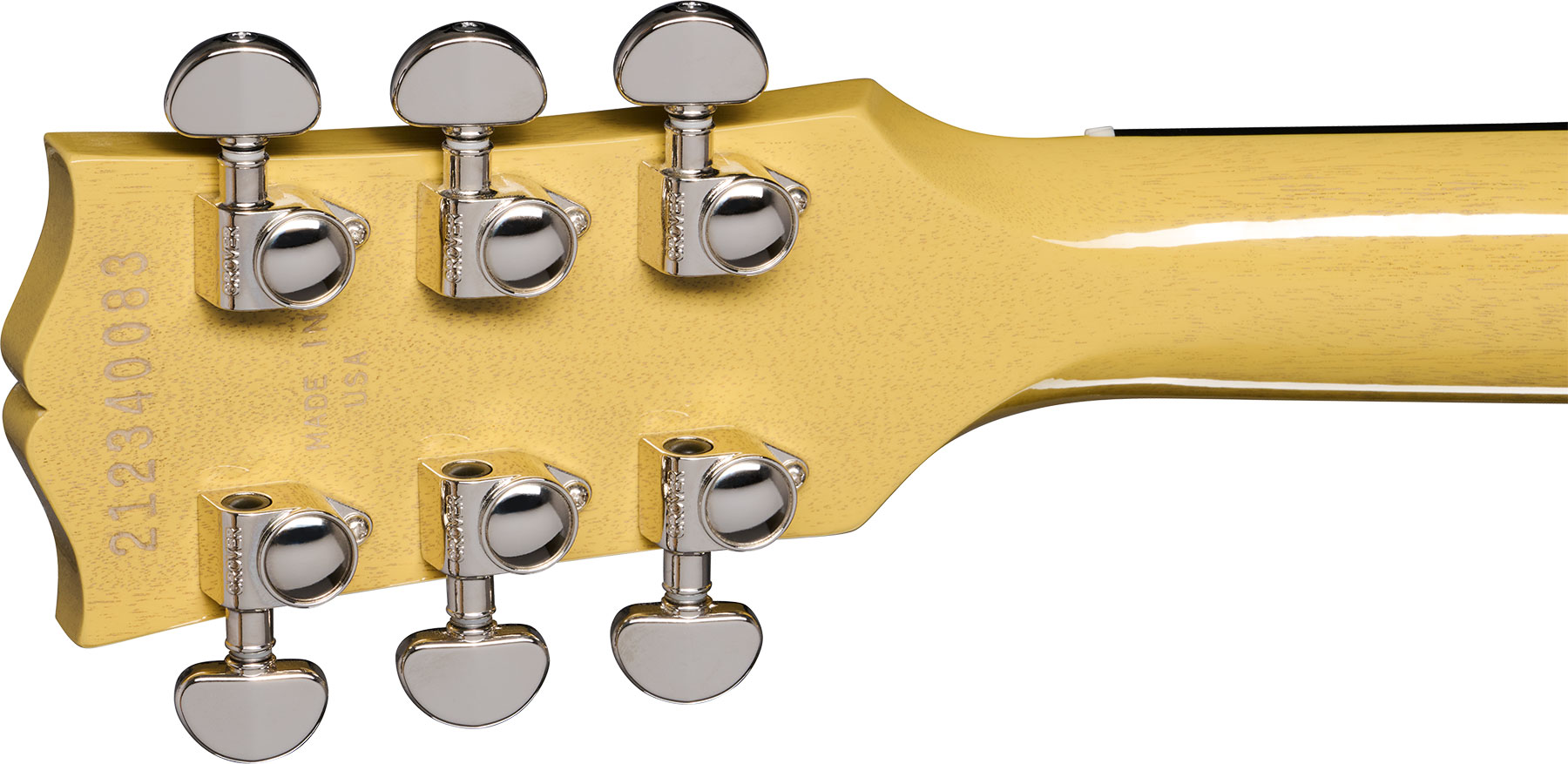 Gibson Les Paul Standard 60s Mahogany Top 2h Ht Rw - Tv Yellow - Single-Cut-E-Gitarre - Variation 4