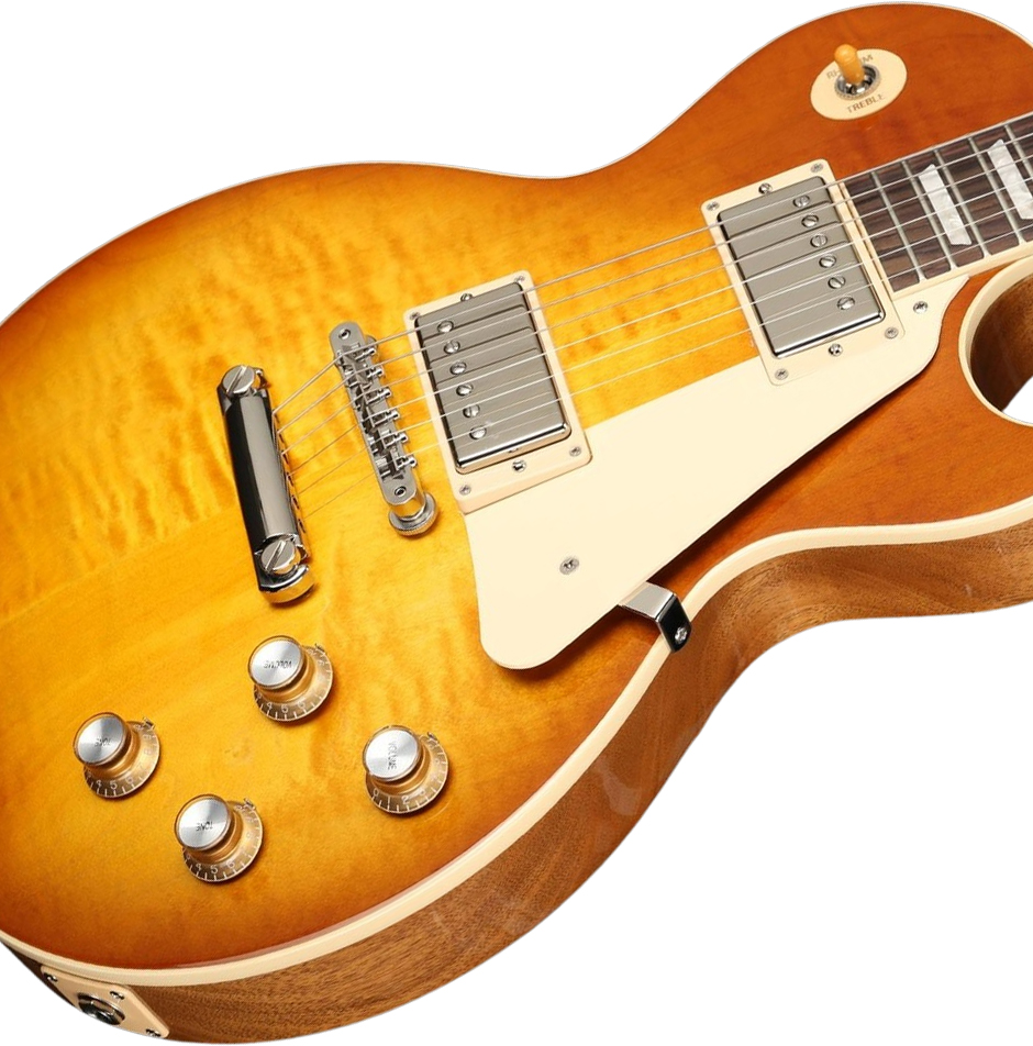 Gibson Les Paul Standard 60s Original 2h Ht Rw - Honey Lemon Burst - Single-Cut-E-Gitarre - Variation 2