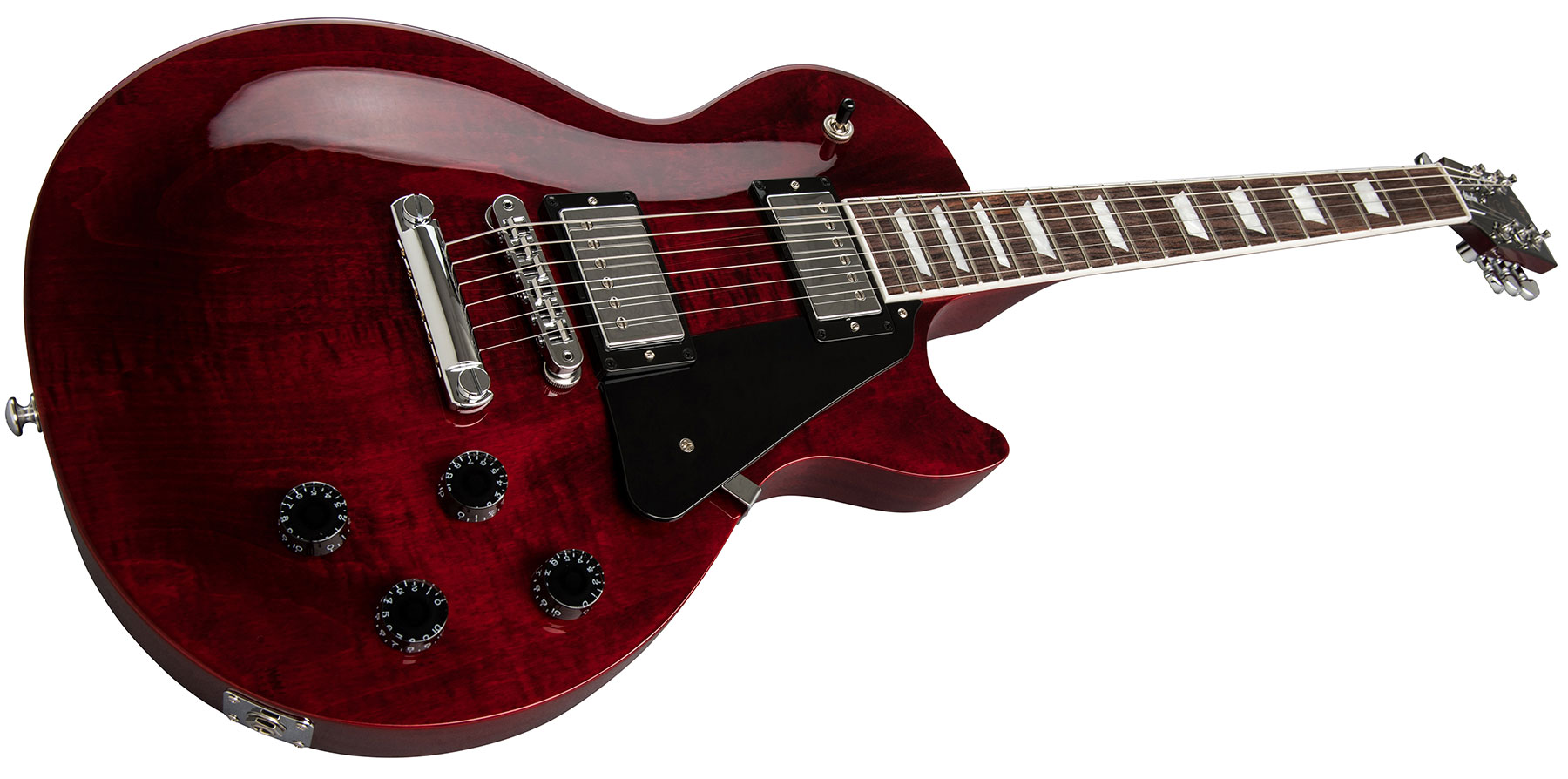 Gibson Les Paul Studio 2019 Hh Ht Rw - Wine Red - Single-Cut-E-Gitarre - Variation 1