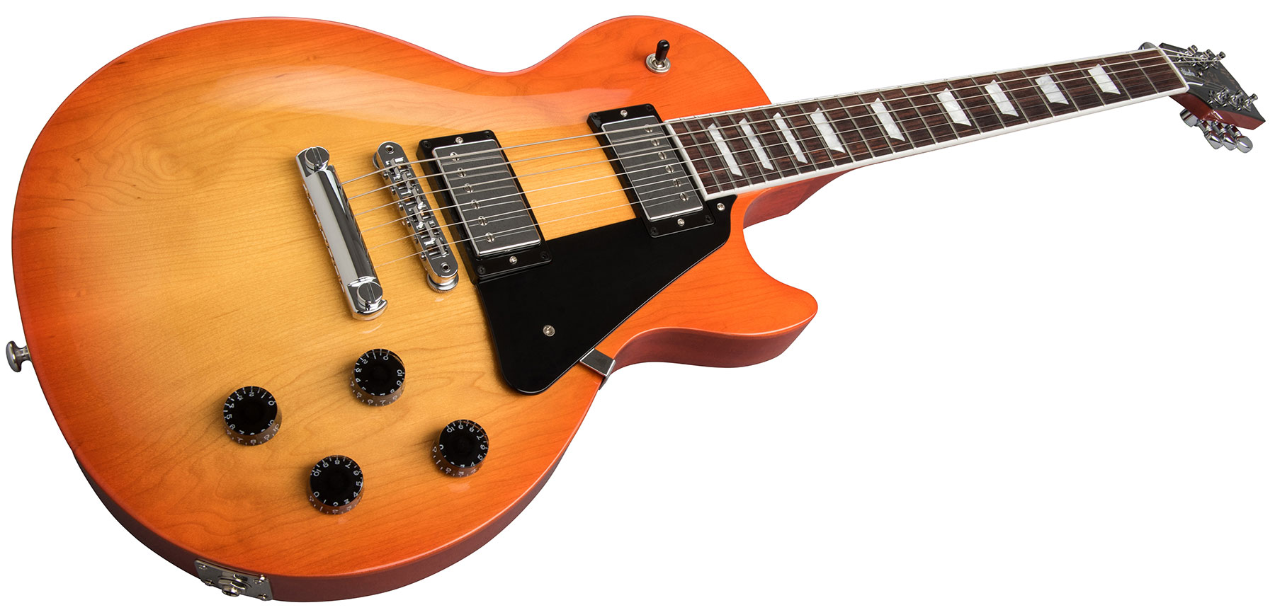 Gibson Les Paul Studio 2019 Hh Ht Rw - Tangerine Burst - Single-Cut-E-Gitarre - Variation 1