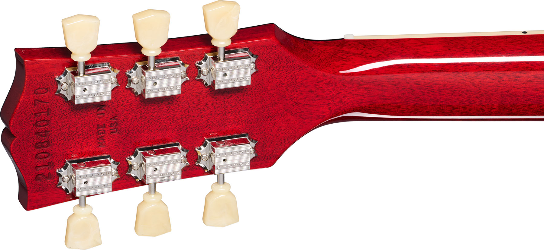 Gibson Les Paul Studio 2h Burstbucker Pro Ht Rw - Cherry Sunburst - Single-Cut-E-Gitarre - Variation 4