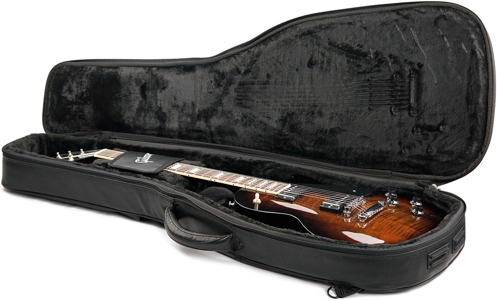 Gibson Les Paul Studio Figured Top Modern Usa 2h Ht Rw - Smokehouse Burst - Single-Cut-E-Gitarre - Variation 3