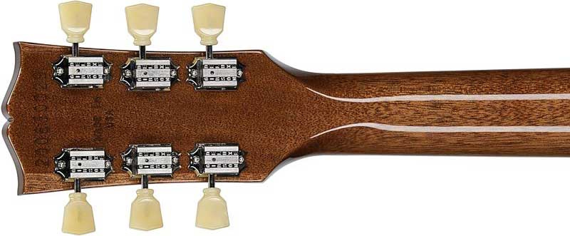 Gibson Les Paul Studio Figured Top Modern Usa 2h Ht Rw - Ocean Blue - Single-Cut-E-Gitarre - Variation 3