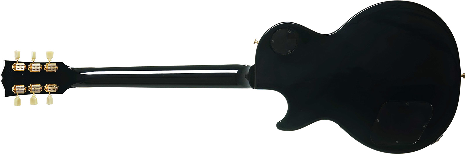 Gibson Les Paul Studio Gh Modern 2h Burstbucker Pro Ht Rw - Ebony - Single-Cut-E-Gitarre - Variation 1