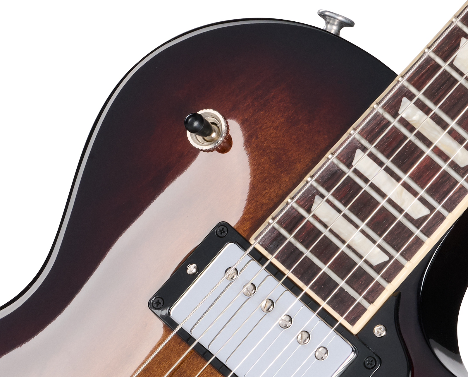 Gibson Les Paul Studio Modern 2h Burstbucker Pro Ht Rw - Smokehouse Burst - Single-Cut-E-Gitarre - Variation 3
