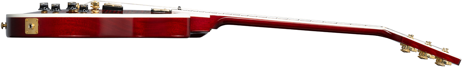 Gibson Les Paul Supreme 2023 2h Ht Eb - Wine Red - Single-Cut-E-Gitarre - Variation 2