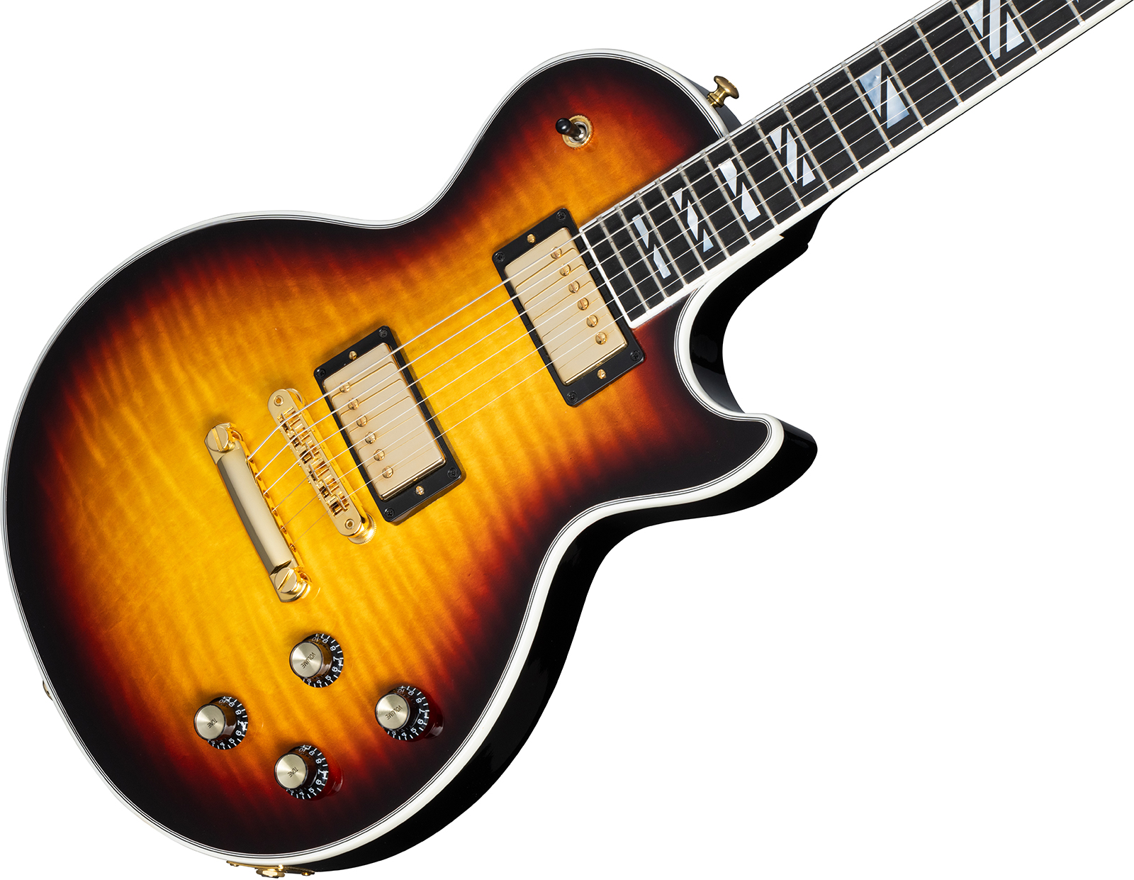 Gibson Les Paul Supreme 2023 2h Ht Eb - Fireburst - Single-Cut-E-Gitarre - Variation 3