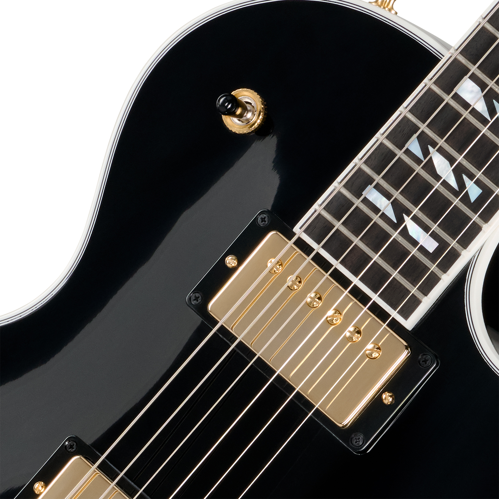 Gibson Les Paul Supreme Modern 2h Ht Eb - Ebony - Single-Cut-E-Gitarre - Variation 2