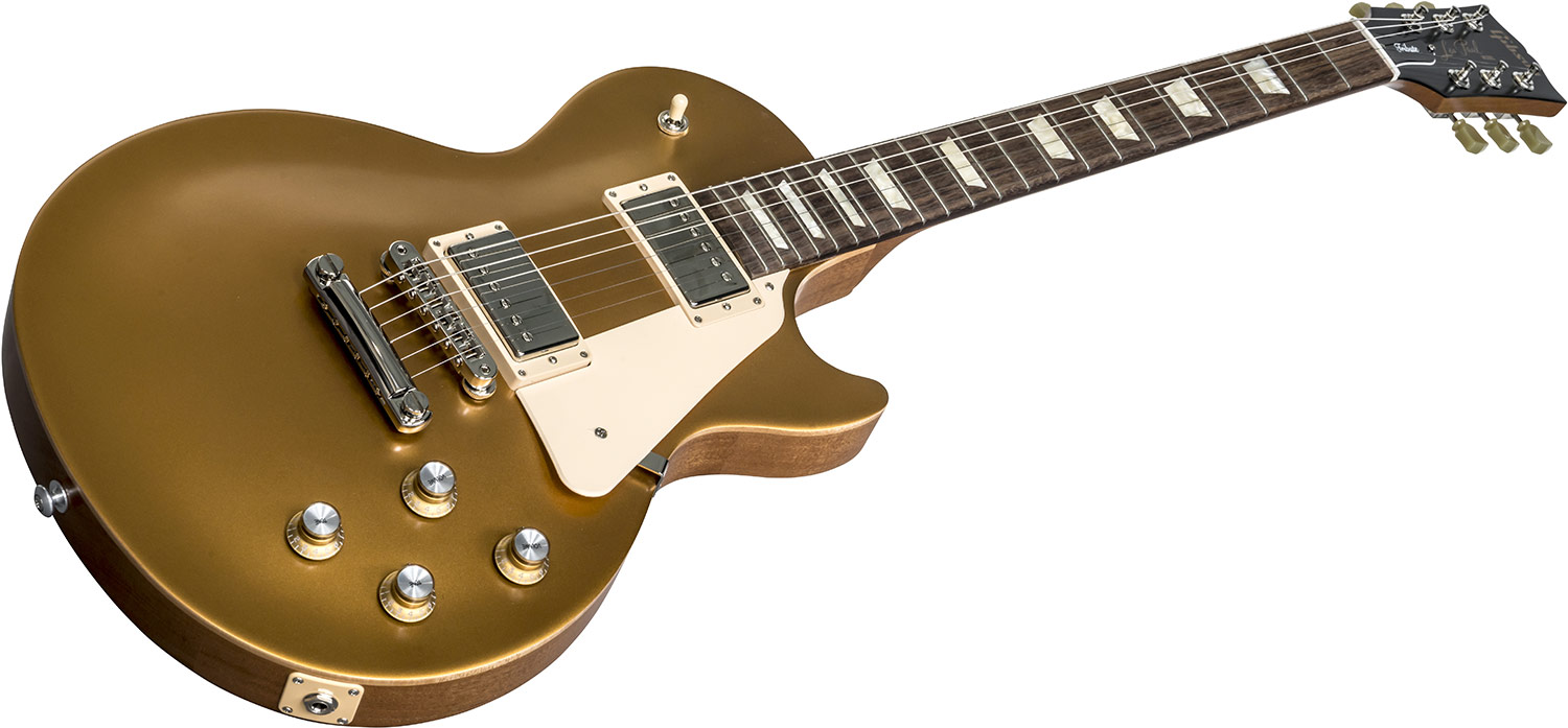 Gibson Les Paul Tribute 2018 - Satin Gold Top - Single-Cut-E-Gitarre - Variation 1