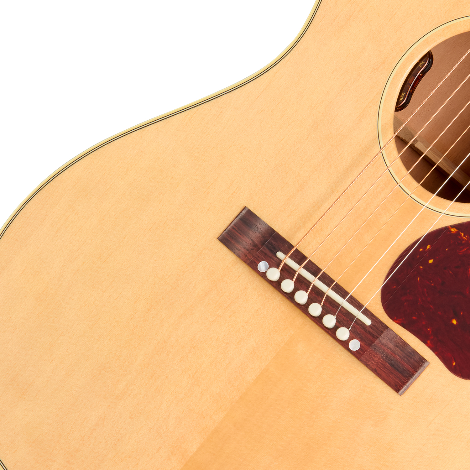 Gibson Lg2 50s Original (baggs Hifi Dna) Concert Epicea Acajou Rw - Antique Natural - Folk-Gitarre - Variation 3