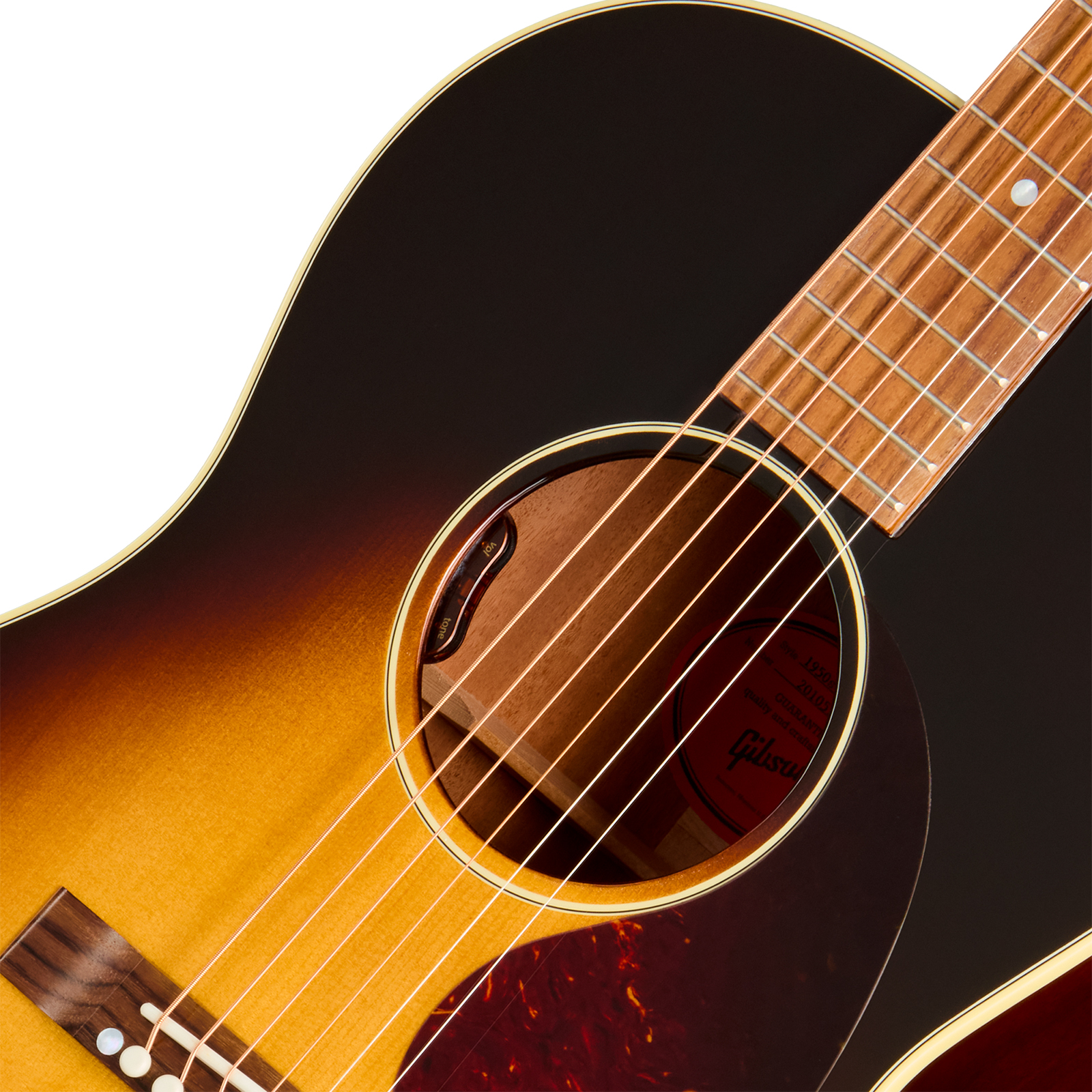 Gibson Lg2 50s Original Concert Epicea Acajou Rw - Vintage Sunburst - Folk-Gitarre - Variation 2