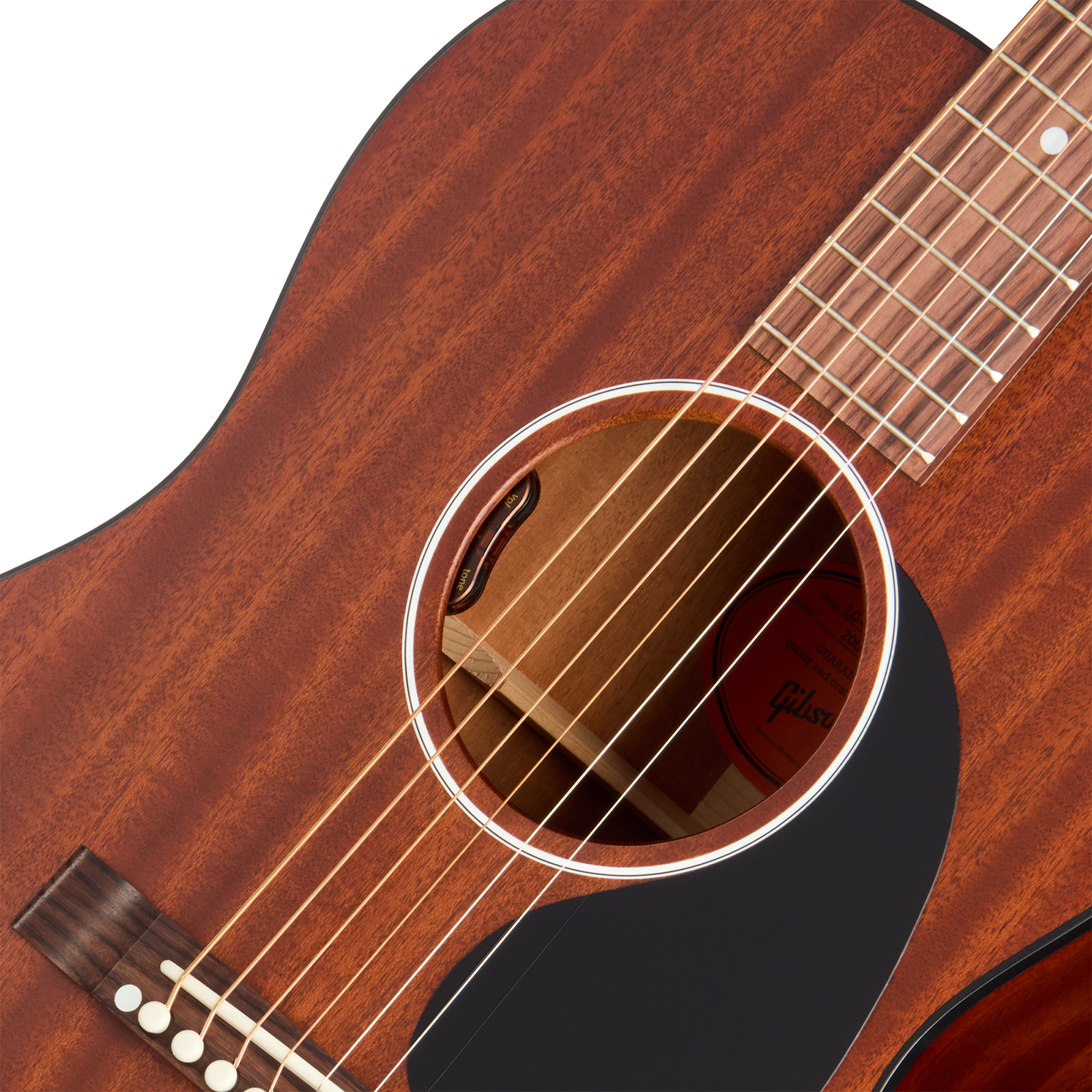 Gibson Lg2 All Mahogany Faded Tout Acajou Rw - Natural - Folk-Gitarre - Variation 2