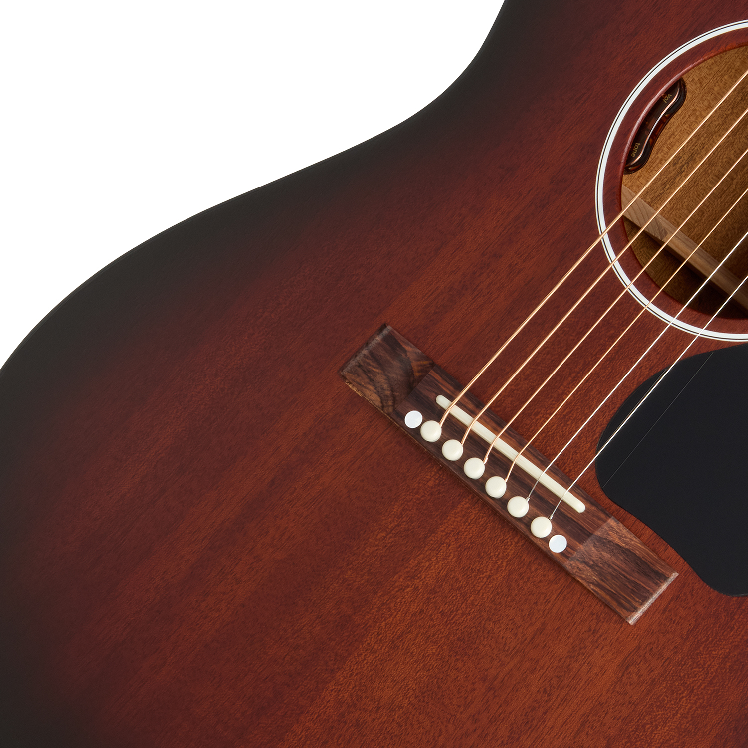 Gibson Lg2 All Mahogany Faded Tout Acajou Rw - Vintage Sunburst - Folk-Gitarre - Variation 3