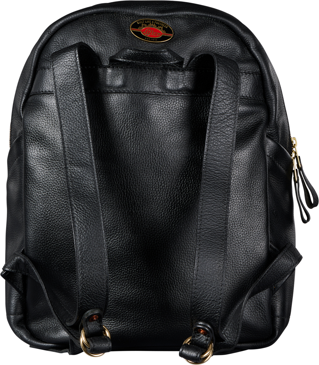 Gibson Lifton Leather Backpack Sac A Dos Cuir Black - Werbe Rucksack - Variation 1