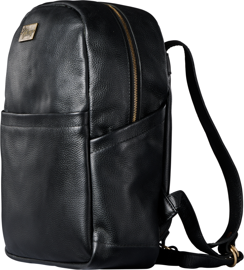 Gibson Lifton Leather Backpack Sac A Dos Cuir Black - Werbe Rucksack - Variation 2