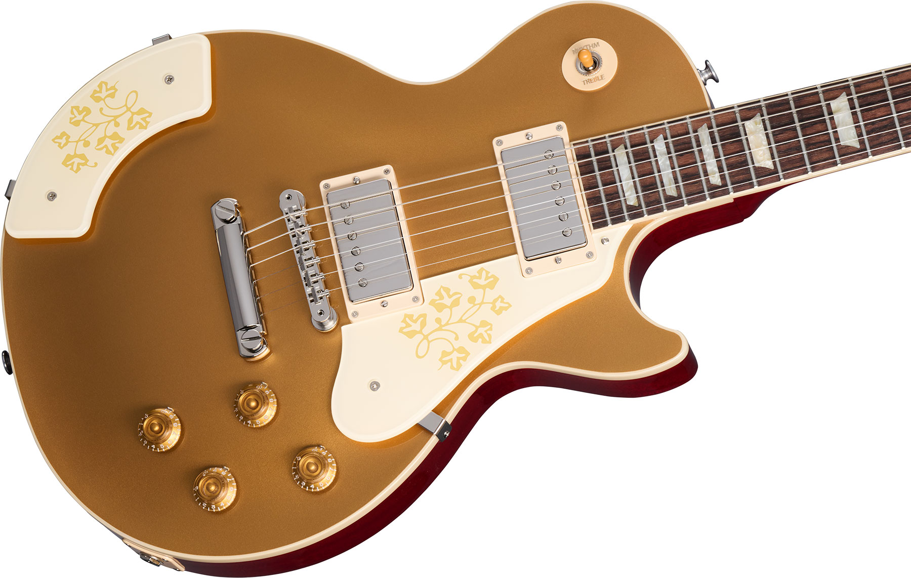 Gibson Mary Ford Les Paul Standard Signature 2h Ht Rw - Gold Top - Single-Cut-E-Gitarre - Variation 3