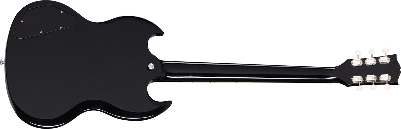 Gibson Sg Special Original 2021 2p90 Ht Rw - Ebony - Double Cut E-Gitarre - Variation 1