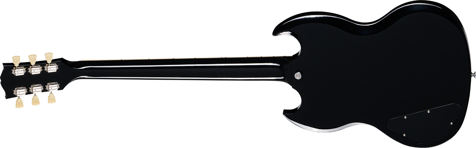 Gibson Sg Standard 1961 Custom Color 2h Ht Rw - Pelham Blue Burst - Double Cut E-Gitarre - Variation 1