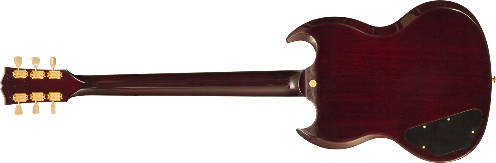 Gibson Sg Standard 1961 Gh Original 2h Ht Rw - Aged Cherry - Double Cut E-Gitarre - Variation 1
