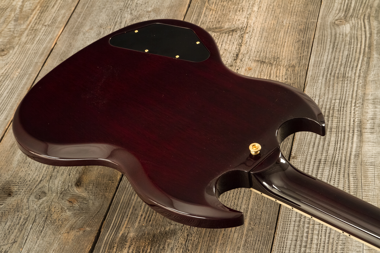 Gibson Sg Standard 1961 Gh Original 2h Ht Rw - Aged Cherry - Double Cut E-Gitarre - Variation 7