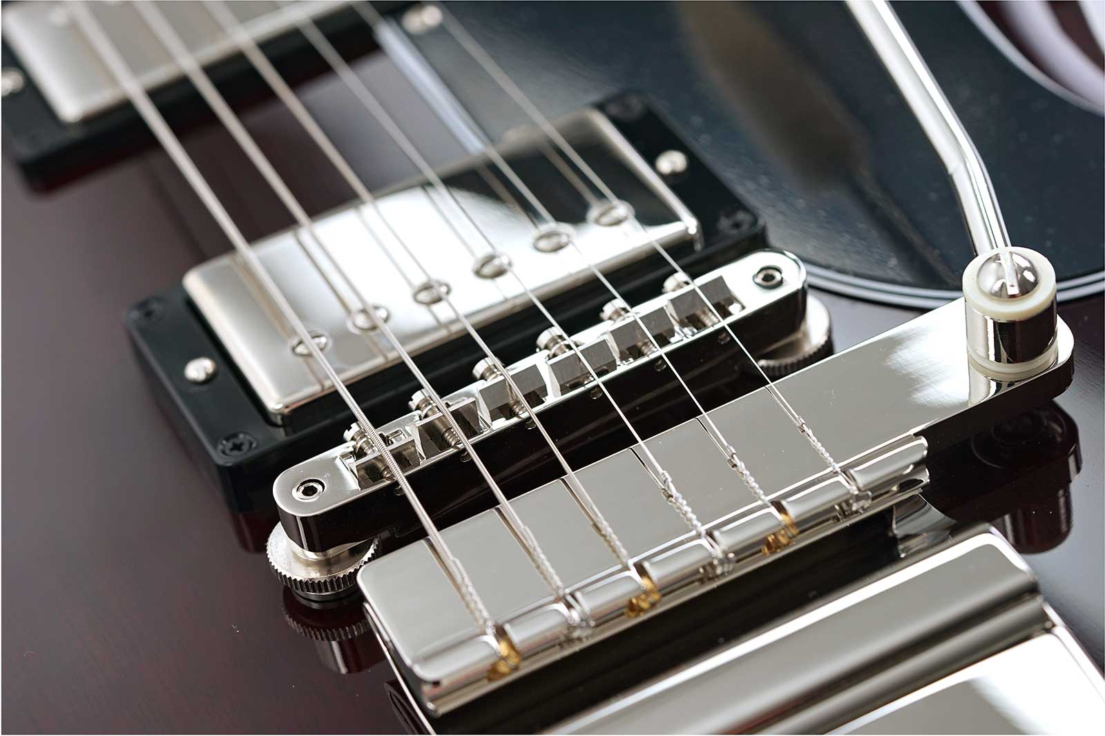Gibson Sg Standard 1961 Maestro Vibrola T-type 2h Trem Rw - Aged Cherry - Double Cut E-Gitarre - Variation 5
