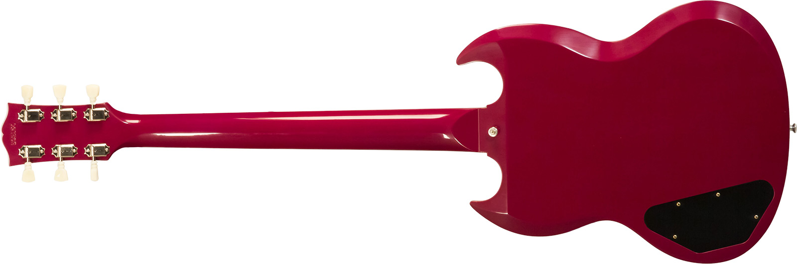 Gibson Sg Standard 1964 Maestro Vibrola 2h Trem Rw #502124 - Vos Metallic Plum - Double Cut E-Gitarre - Variation 1
