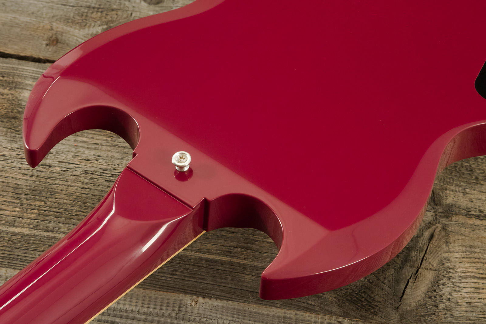 Gibson Sg Standard 1964 Maestro Vibrola 2h Trem Rw #502124 - Vos Metallic Plum - Double Cut E-Gitarre - Variation 8