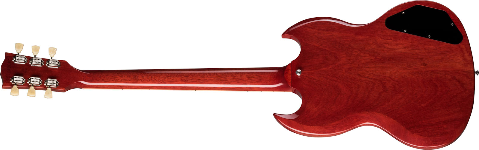 Gibson Sg Standard '61 Lh Gaucher 2h Ht Rw - Vintage Cherry - E-Gitarre für Linkshänder - Variation 1