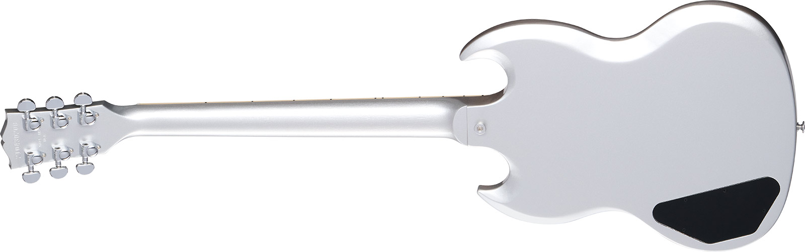 Gibson Sg Standard Custom Color 2h Ht Rw - Silver Mist - Double Cut E-Gitarre - Variation 1