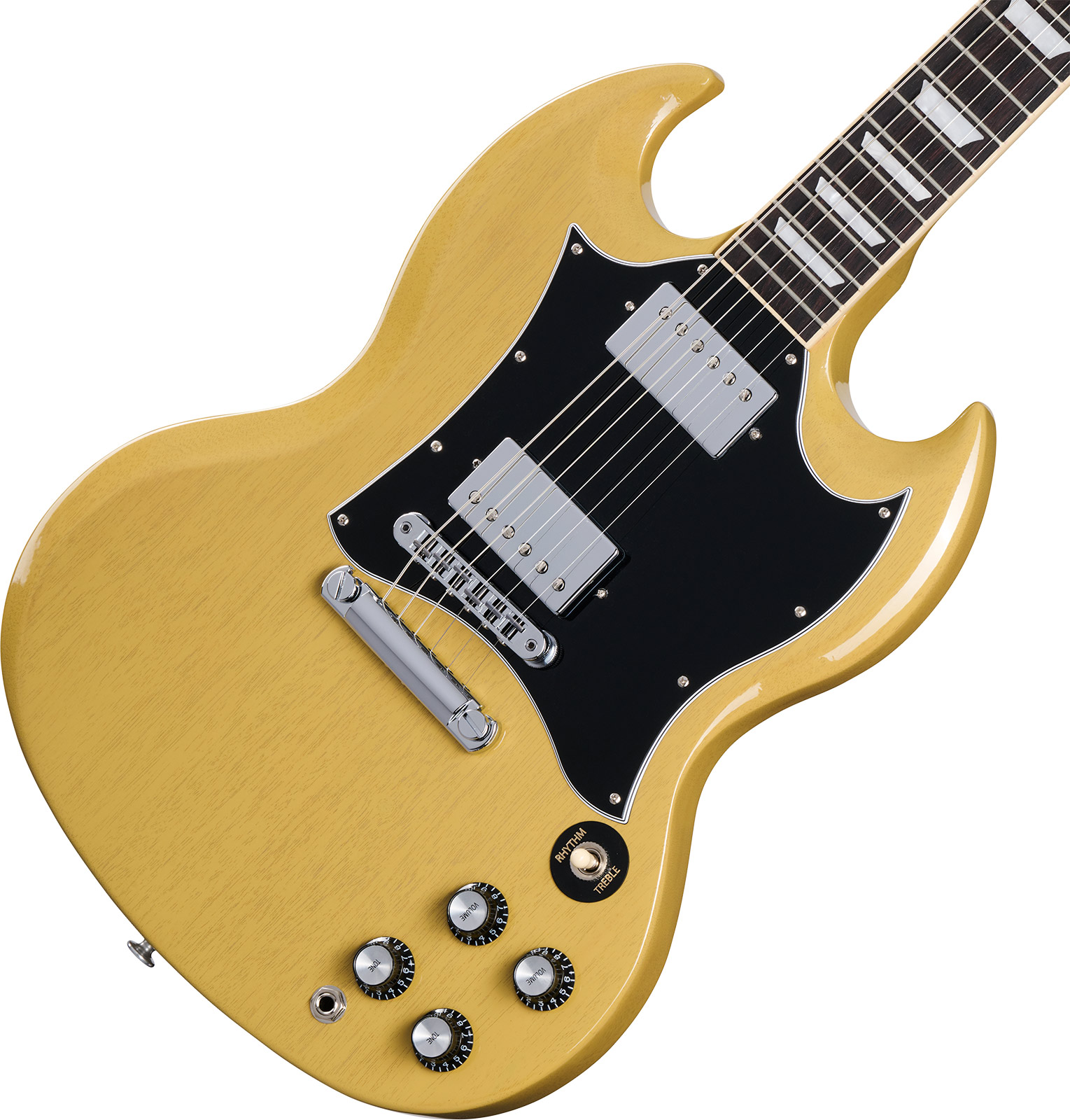 Gibson Sg Standard Custom Color 2h Ht Rw - Tv Yellow - Double Cut E-Gitarre - Variation 3