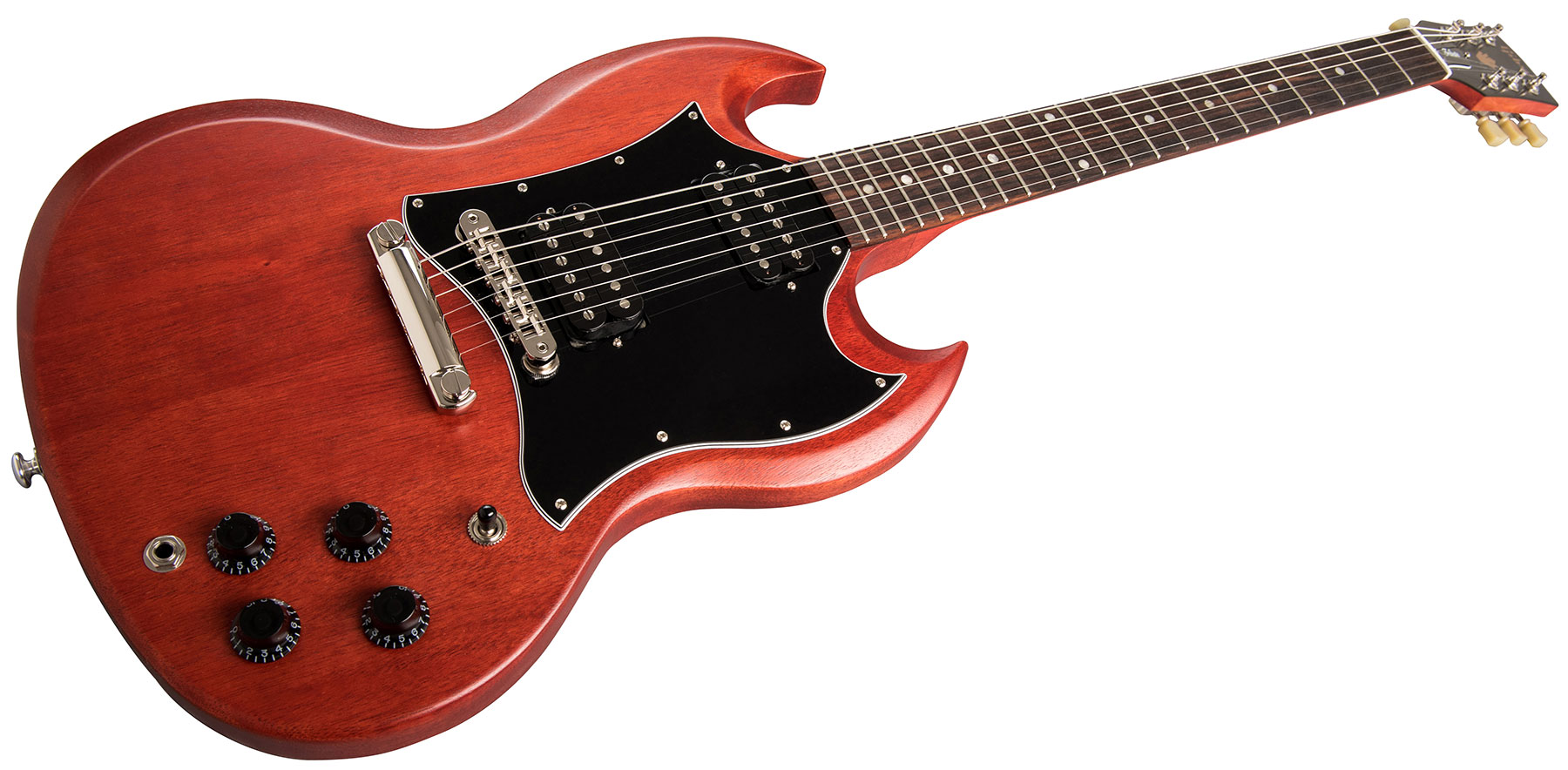 Gibson Sg Standard Tribute - Vintage Cherry Satin - Double Cut E-Gitarre - Variation 1