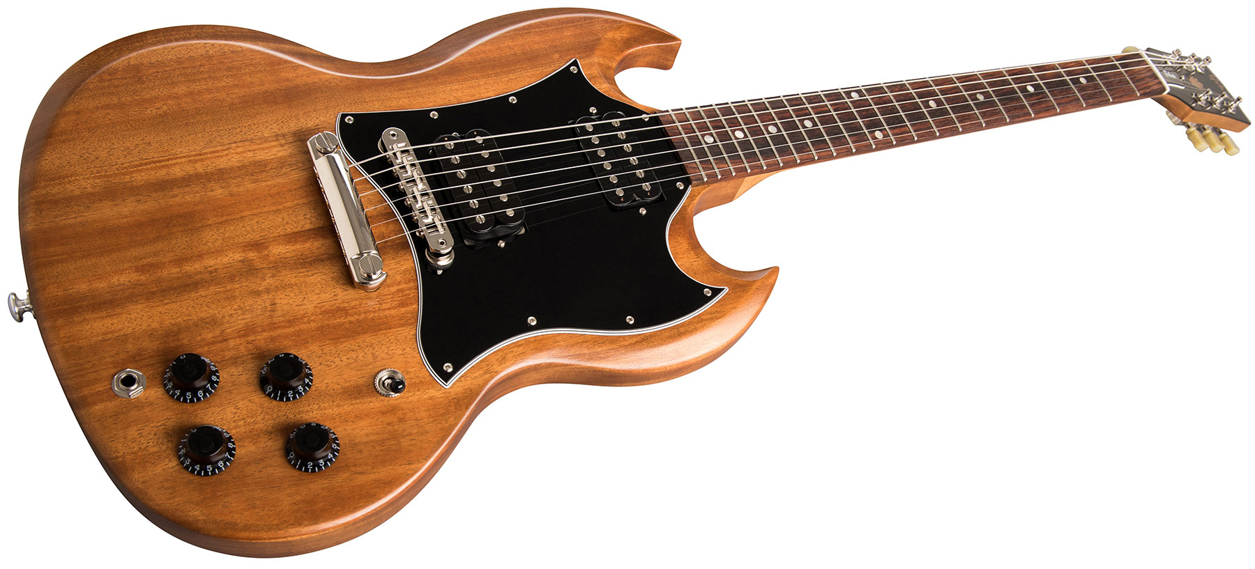 Gibson Sg Standard Tribute - Natural Walnut - Double Cut E-Gitarre - Variation 3
