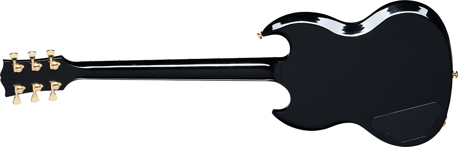 Gibson Sg Supreme Usa 2h Ht Rw - Translucent Ebony Burst - Double Cut E-Gitarre - Variation 1