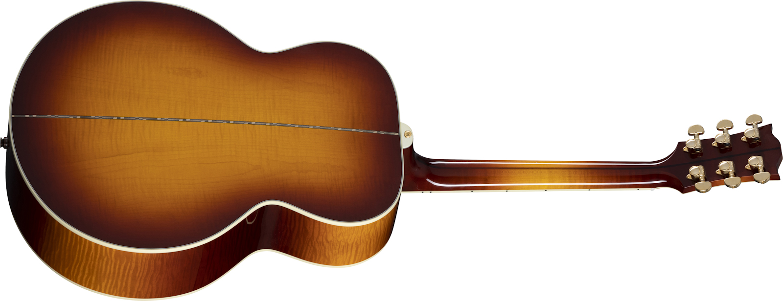 Gibson Sj-200 Standard Modern 2021 Super Jumbo Epicea Erable Rw - Automn Burst - Elektroakustische Gitarre - Variation 1
