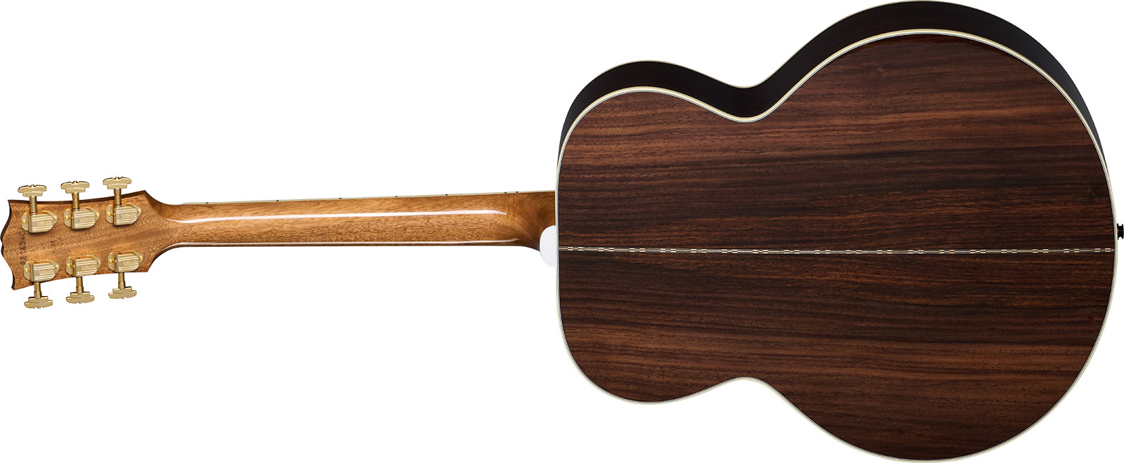 Gibson Sj-200 Standard Rosewood Super Jumbo Epicea Palissandre Rw - Rosewood Burst - Elektroakustische Gitarre - Variation 1