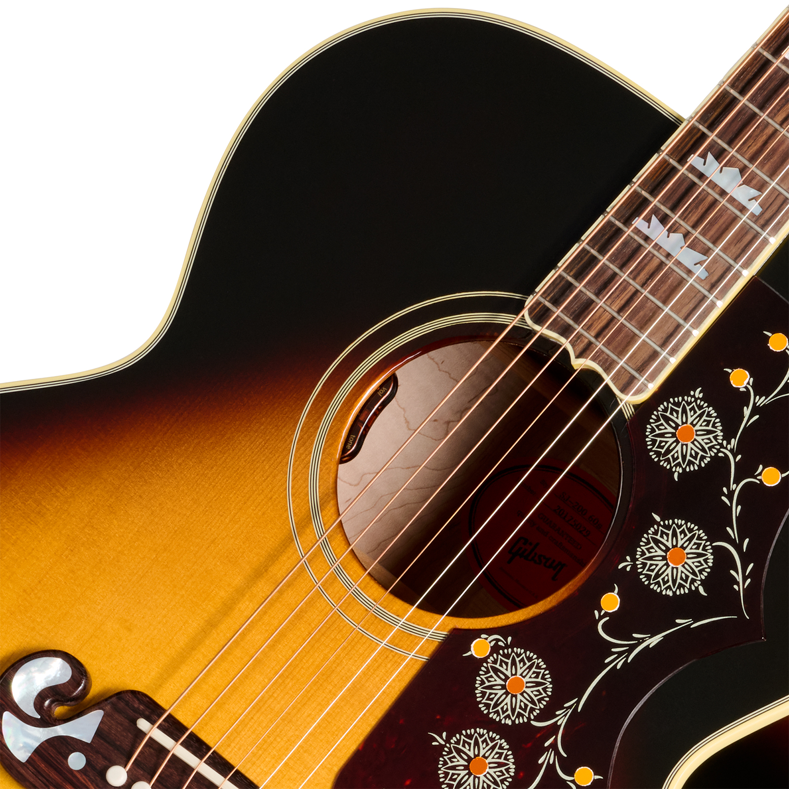 Gibson Sj200 60s Original Jumbo Epicea Erable Rw - Vintage Sunburst - Folk-Gitarre - Variation 2