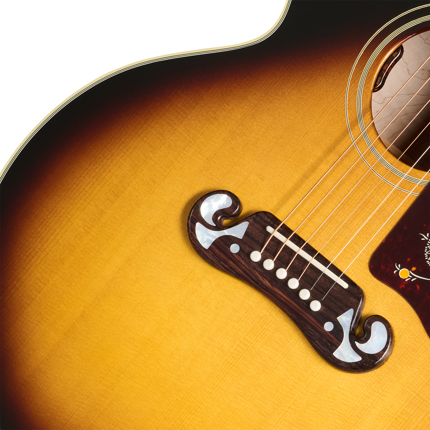 Gibson Sj200 60s Original Jumbo Epicea Erable Rw - Vintage Sunburst - Folk-Gitarre - Variation 3